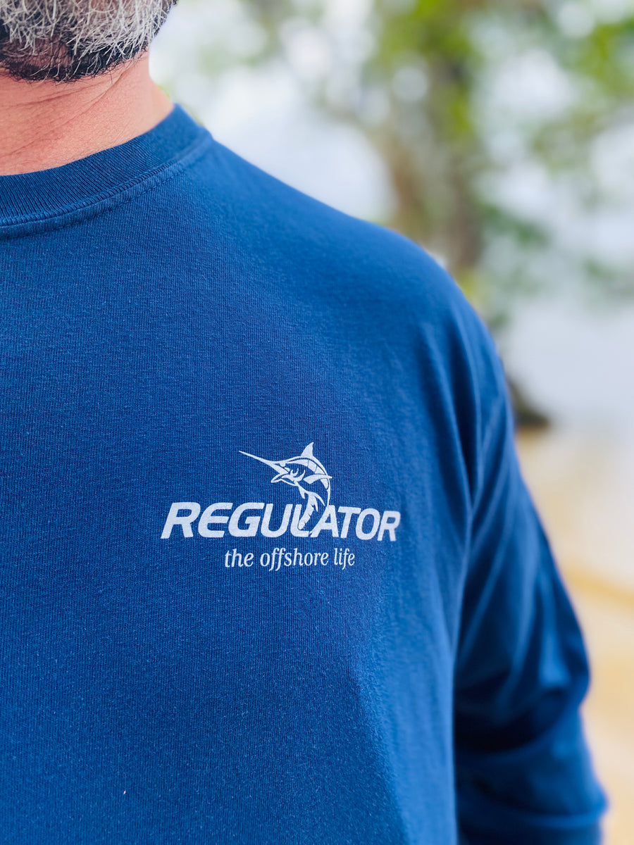 Regulator Flag Performance T-Shirt  Navy – Regulator Marine Gear